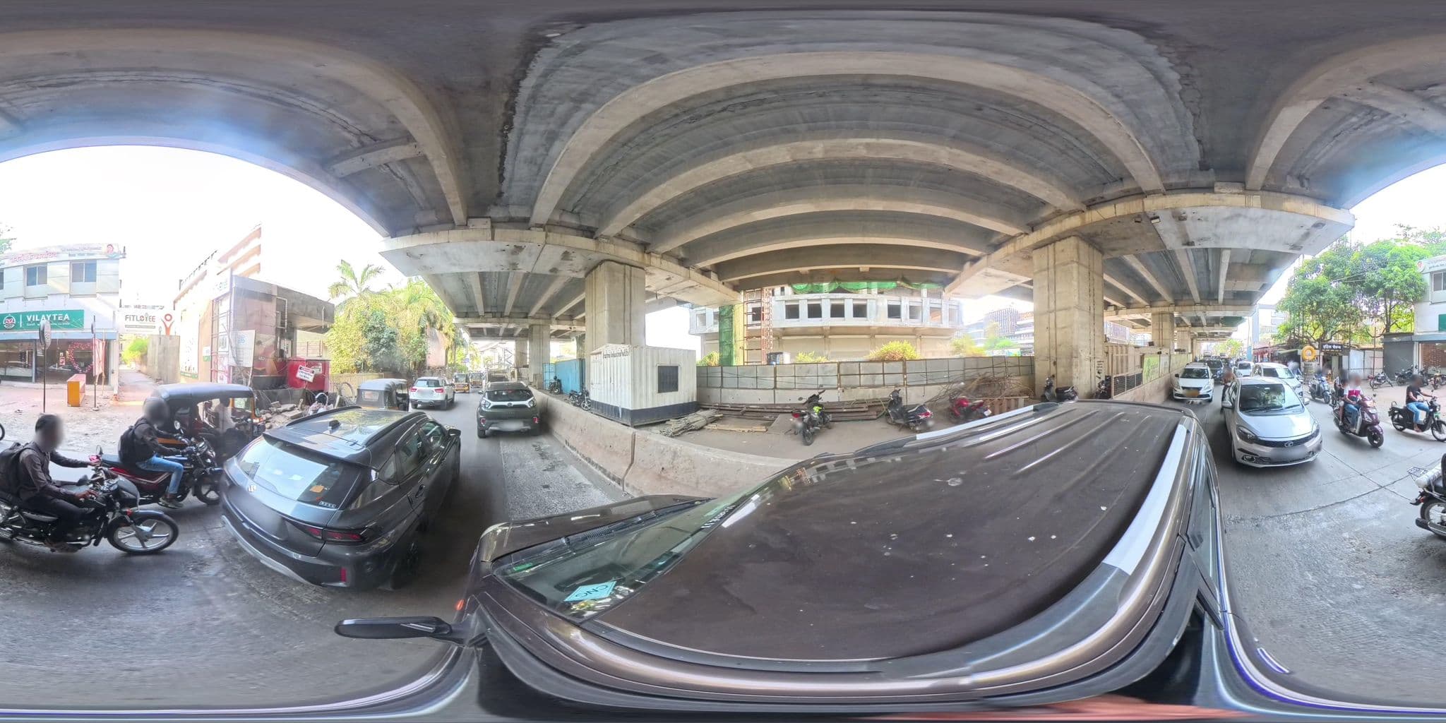 Street view near Courtyard Marriott @ Pune Hinjewadi, Hinjawadi — © skysign (CC BY-SA · Mapillary)