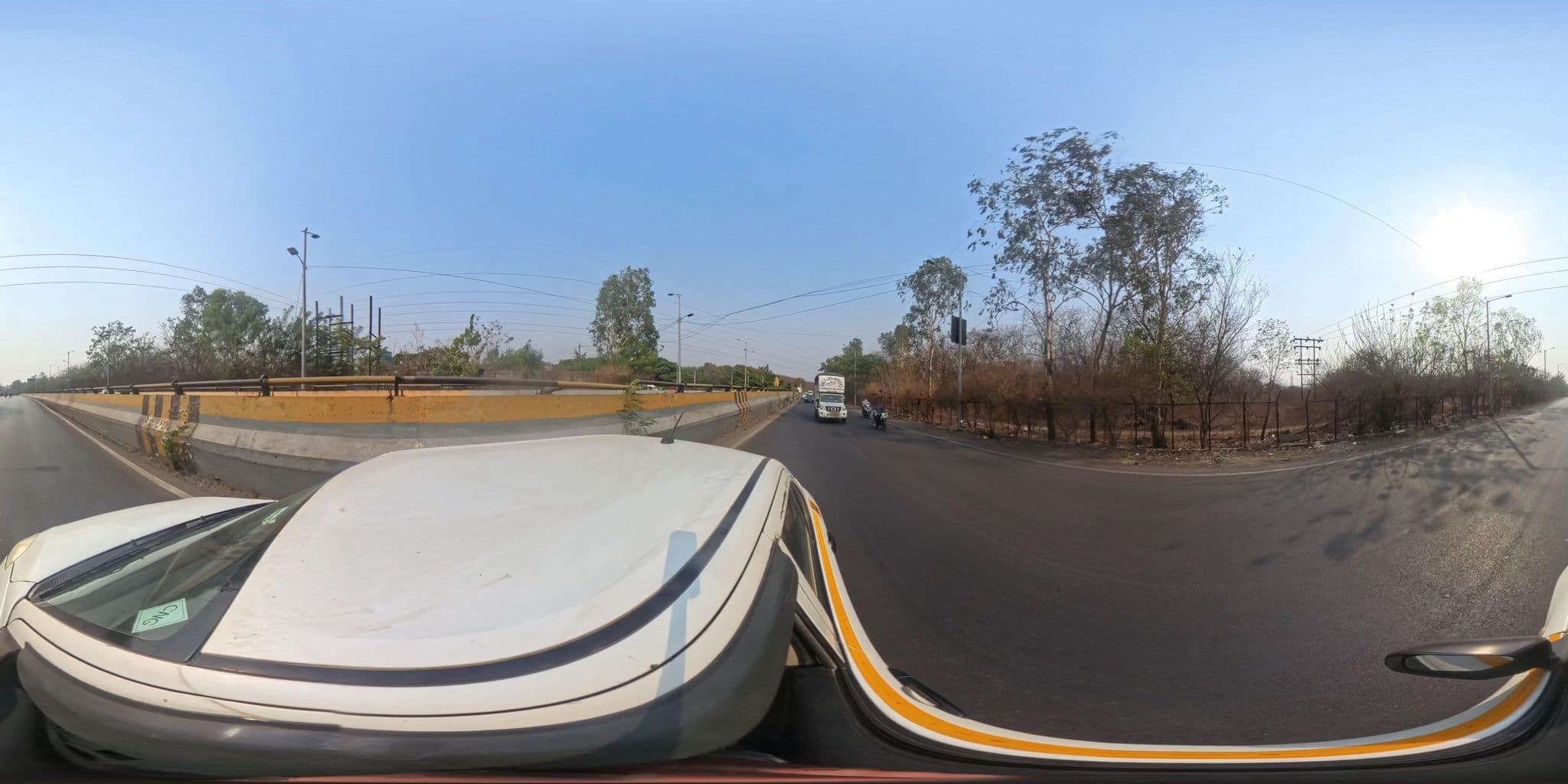 Street view near Amigo Hospitality, Pimpri-Chinchwad — © skysign (CC BY-SA · Mapillary)