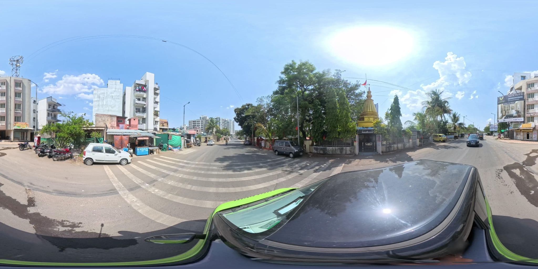 Street view near Veridical Hospitality Baner, Pimpri-Chinchwad — © skysign (CC BY-SA · Mapillary)