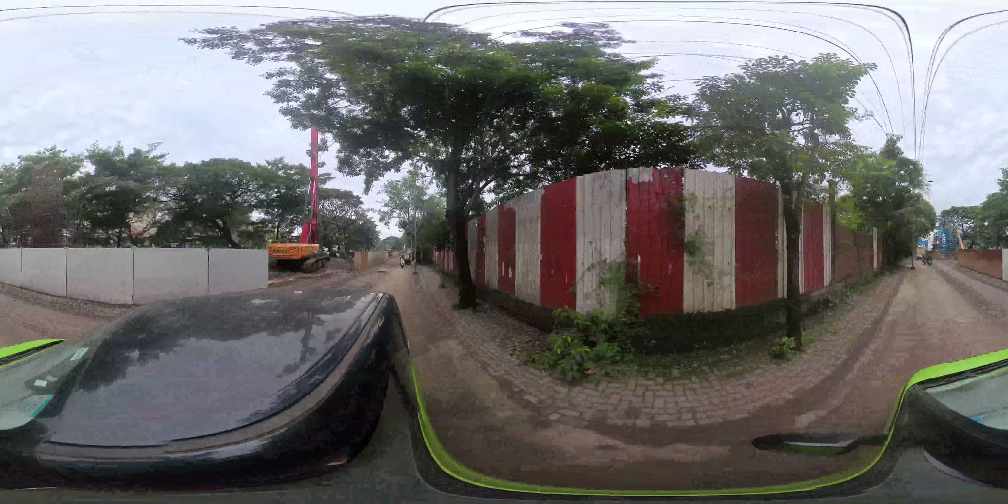Street view near Mayur Thali, Pimpri — © skysign (CC BY-SA · Mapillary)