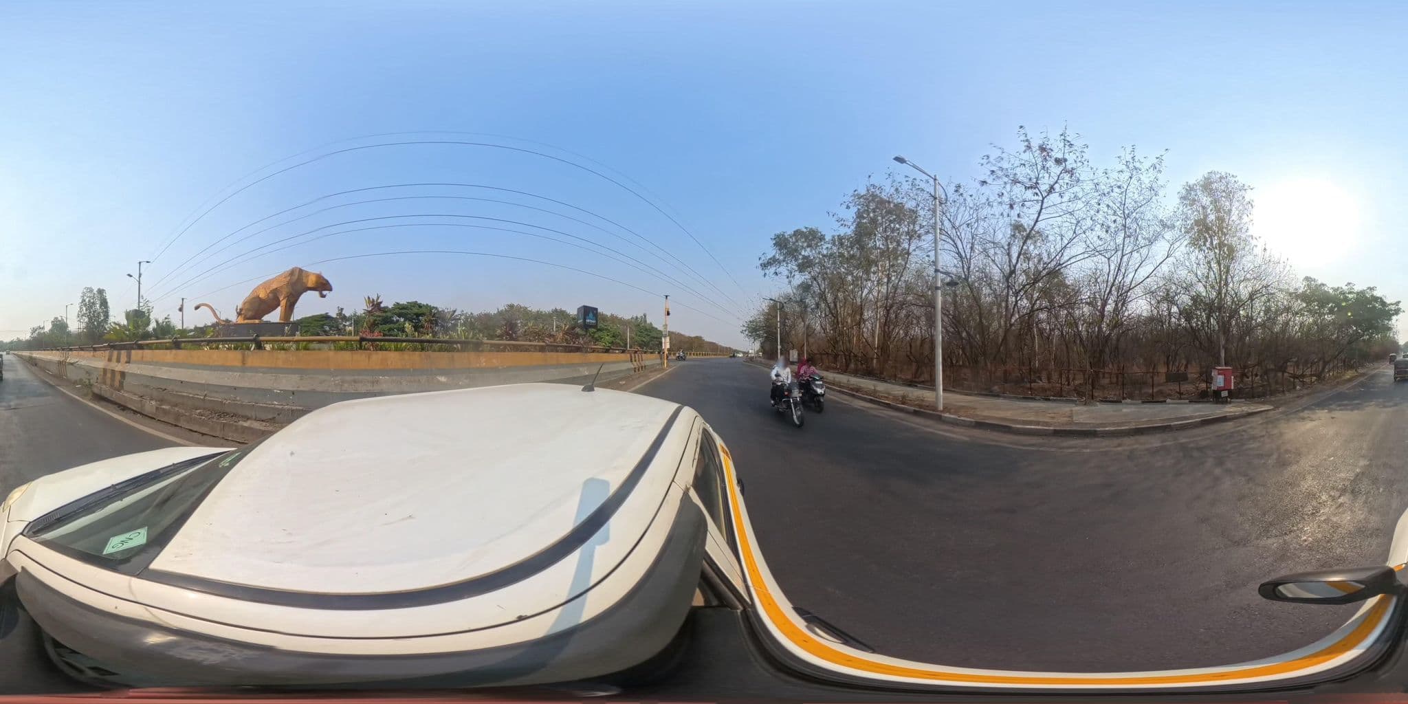 Street view near Reddy Biryani Zone, Pimpri-Chinchwad — © skysign (CC BY-SA · Mapillary)