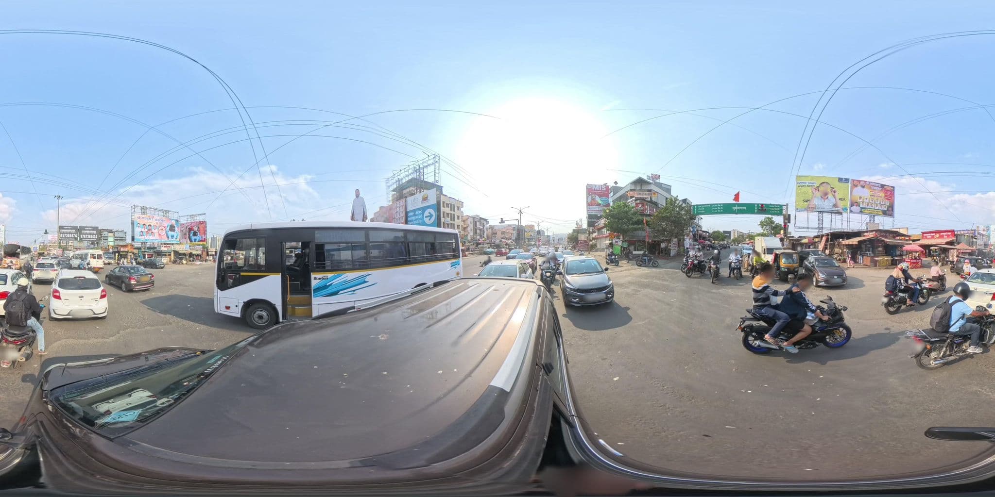 Street view near Momment Sayaji, Hinjawadi — © skysign (CC BY-SA · Mapillary)