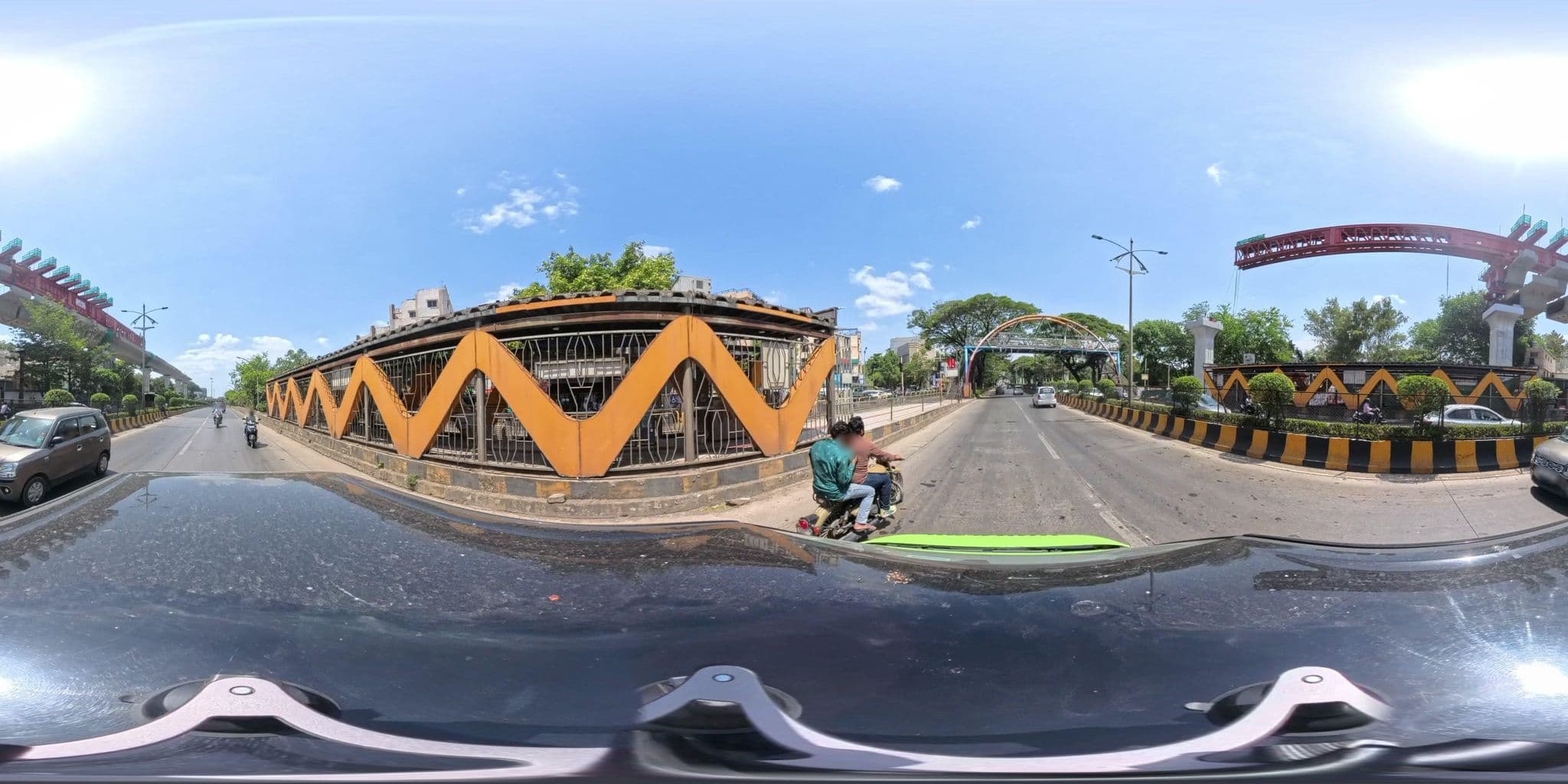 Street view near Mayur Misal, Pimpri — © skysign (CC BY-SA · Mapillary)