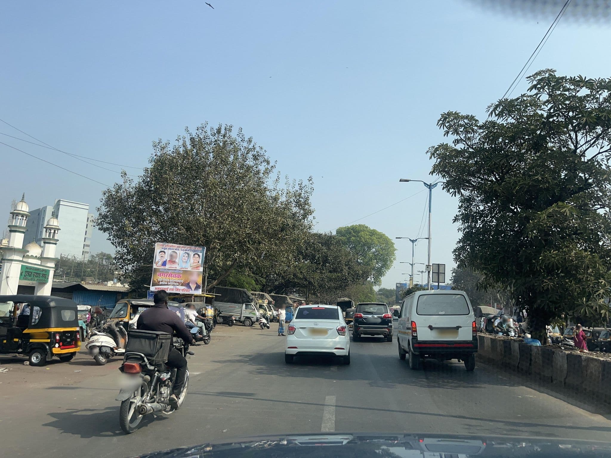 Street view near Tamanna Haspitality Services Pvt. Ltd., Pune — © Absawant (CC BY-SA · Mapillary)