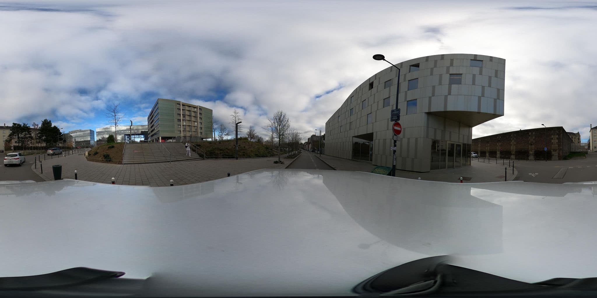 Street view near Résidence Orfea Rennes, Rennes — © Caramel (CC BY-SA · Mapillary)