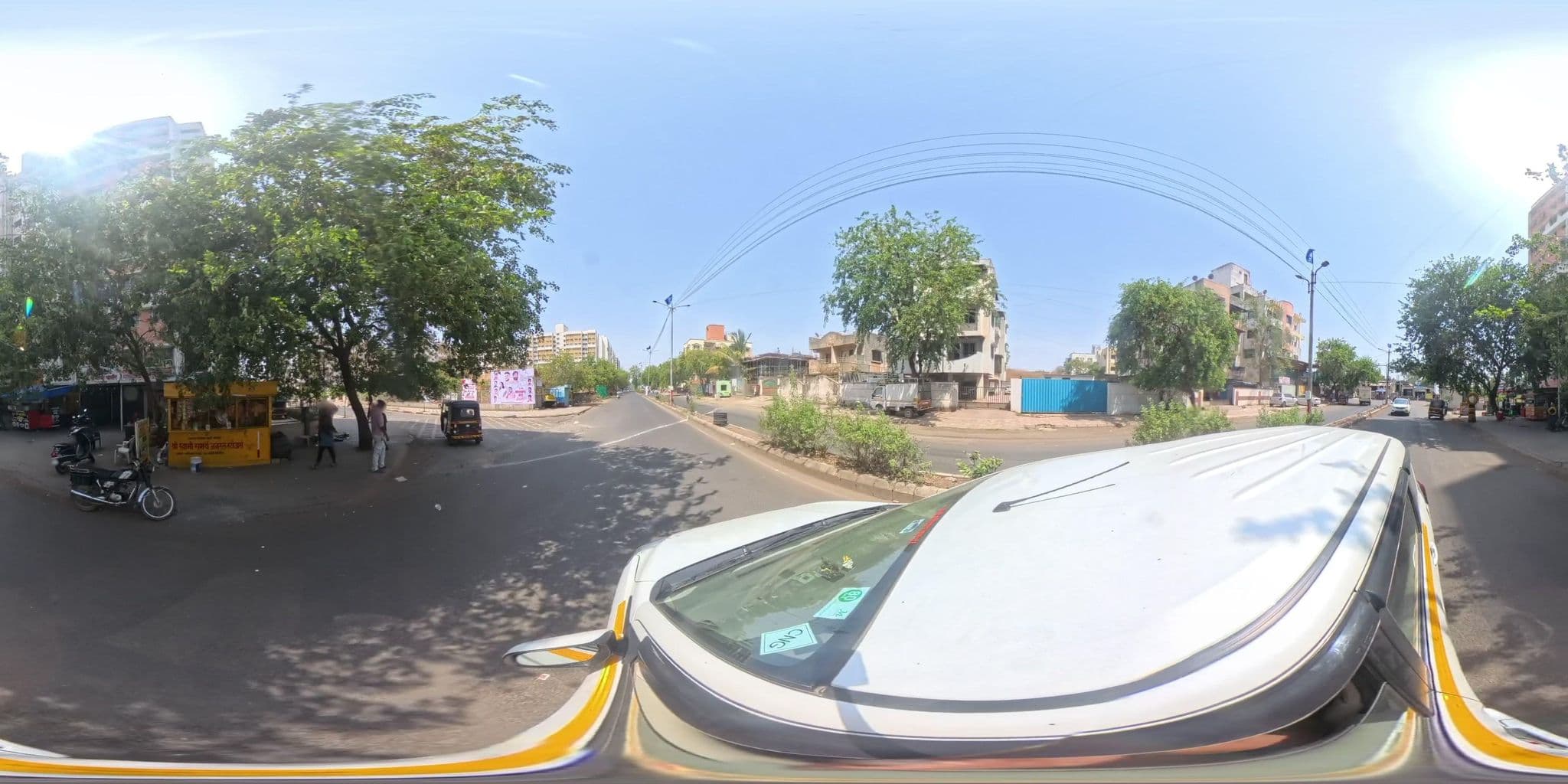 Street view near Seafarers Guest House Navi Mumbai, Pimpri — © skysign (CC BY-SA · Mapillary)