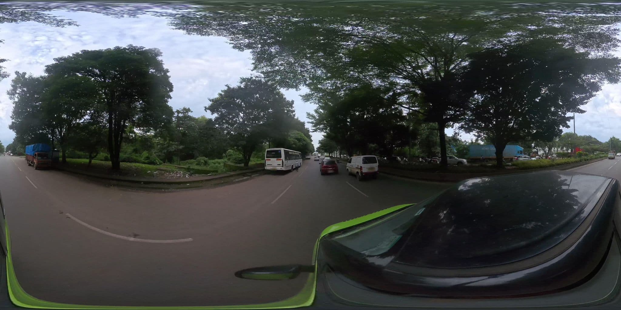 Street view near Kamakshi hotel, Pimpri — © skysign (CC BY-SA · Mapillary)