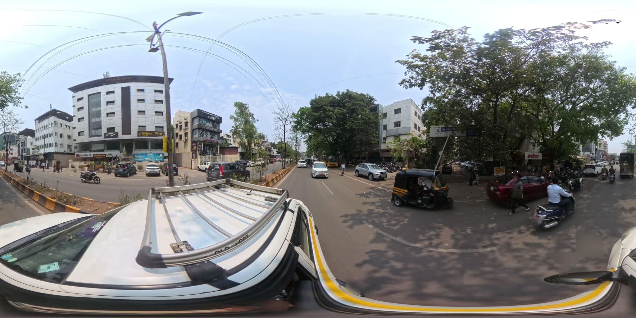 Street view near Capital O 11207 Gharonda Residency, Pimpri — © skysign (CC BY-SA · Mapillary)