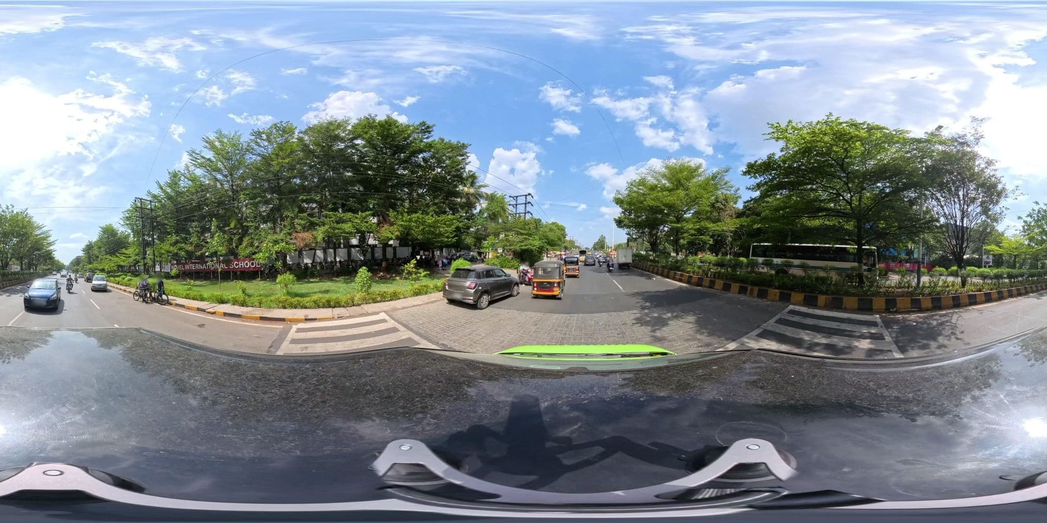 Street view near Shivraj Hoteliers Private Ltd., Pimpri — © skysign (CC BY-SA · Mapillary)
