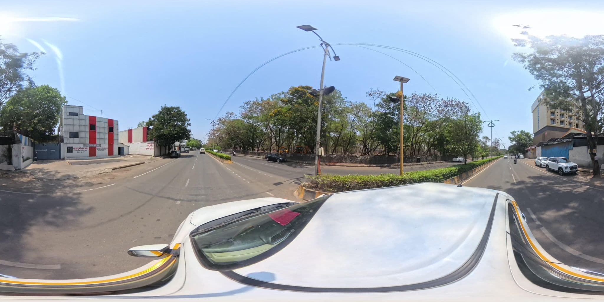 Street view near Hotel Spree, Pimpri — © skysign (CC BY-SA · Mapillary)