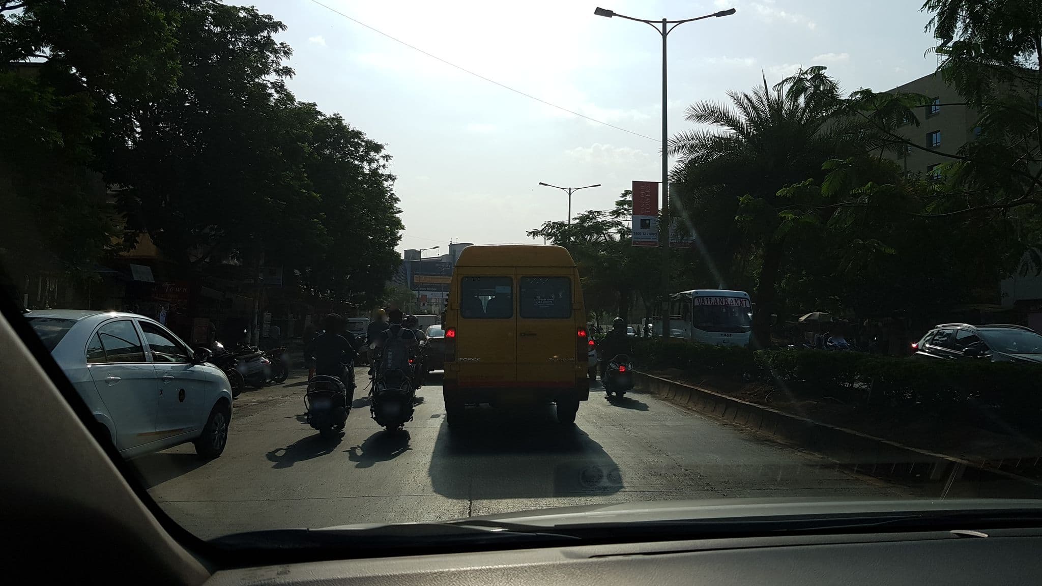 Street view near OYO 8436 Orchid Rooms, Vagholi — © nickjohnston (CC BY-SA · Mapillary)