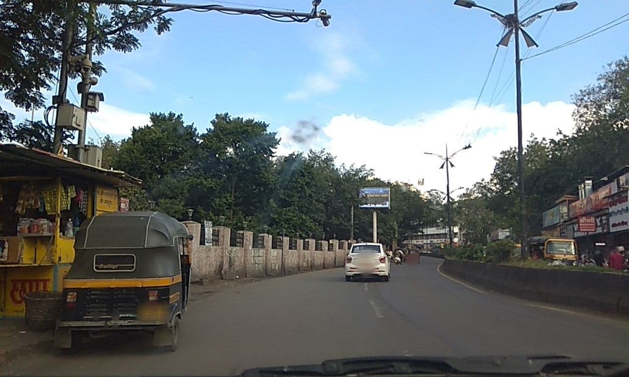 Street view near Hotel Landmark, Mumbai, Pune — © natarajakaveeti (CC BY-SA · Mapillary)