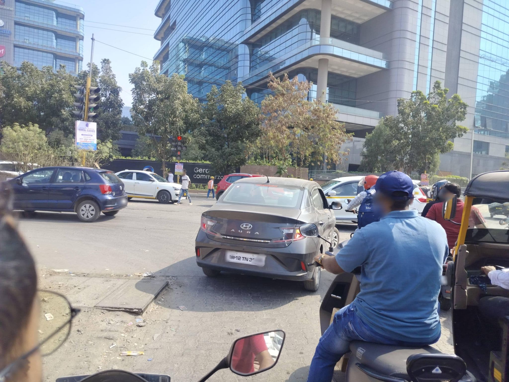 Street view near Sudama Bhel, Vagholi — © santoshgaikar (CC BY-SA · Mapillary)