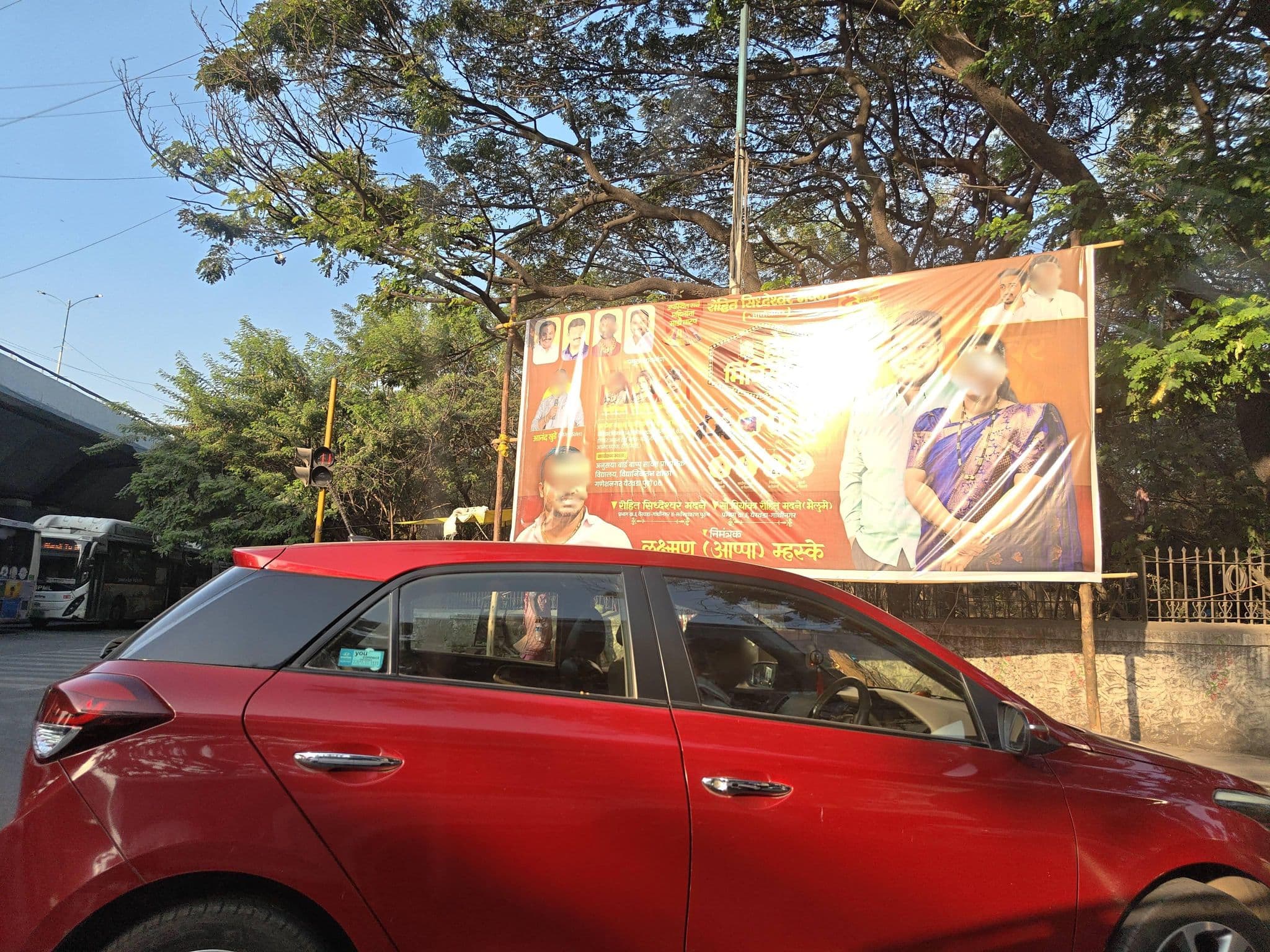 Street view near Woodside Meadows Service Apartment, Khadki — © MangeshK955 (CC BY-SA · Mapillary)