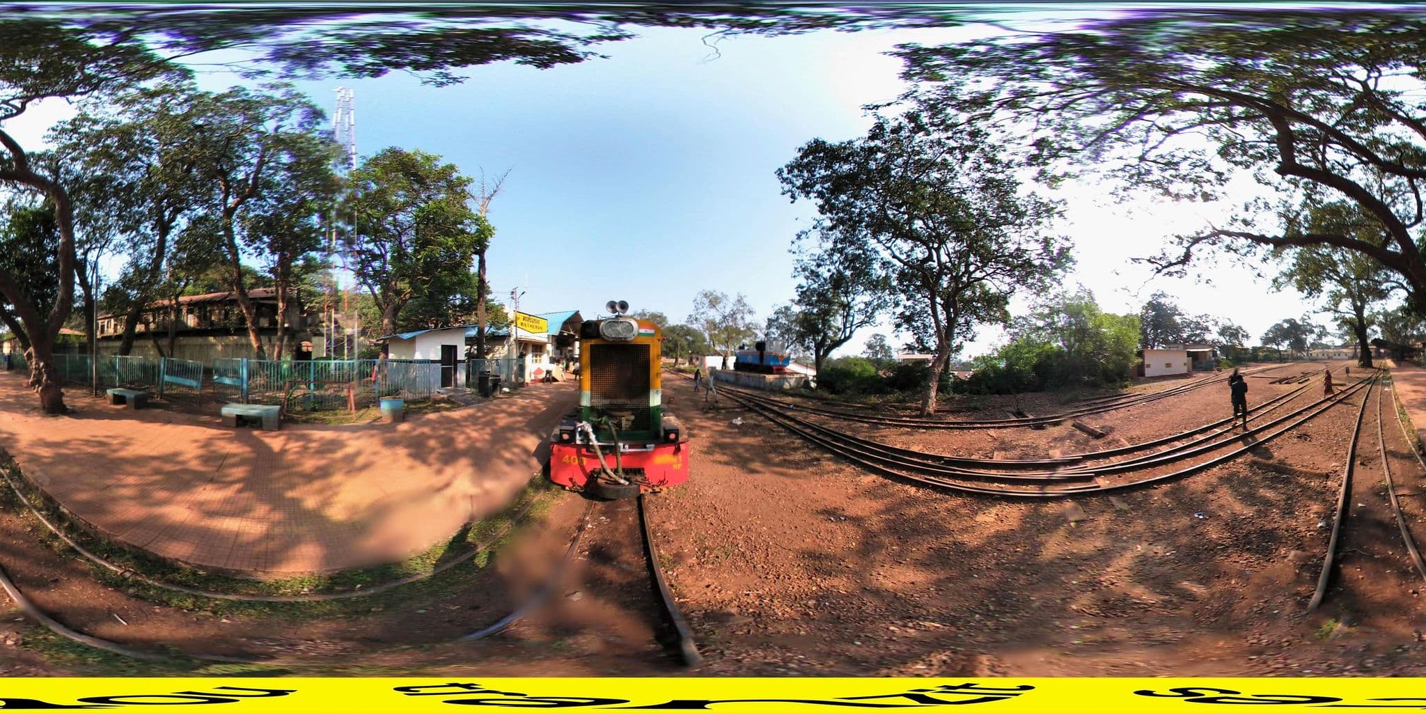 Street view near Roshan Palace, Mātherān — © tranzitnotes (CC BY-SA · Mapillary)
