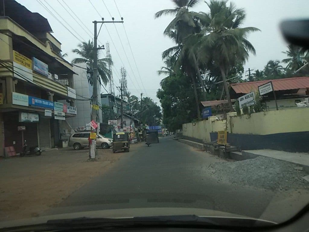 Street view near Span Hotel, Kozhikode — © sunish (CC BY-SA · Mapillary)