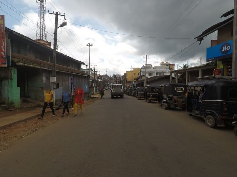 Street view near Kaveri Inn, Virajpet — © deepak_bicycle (CC BY-SA · Mapillary)