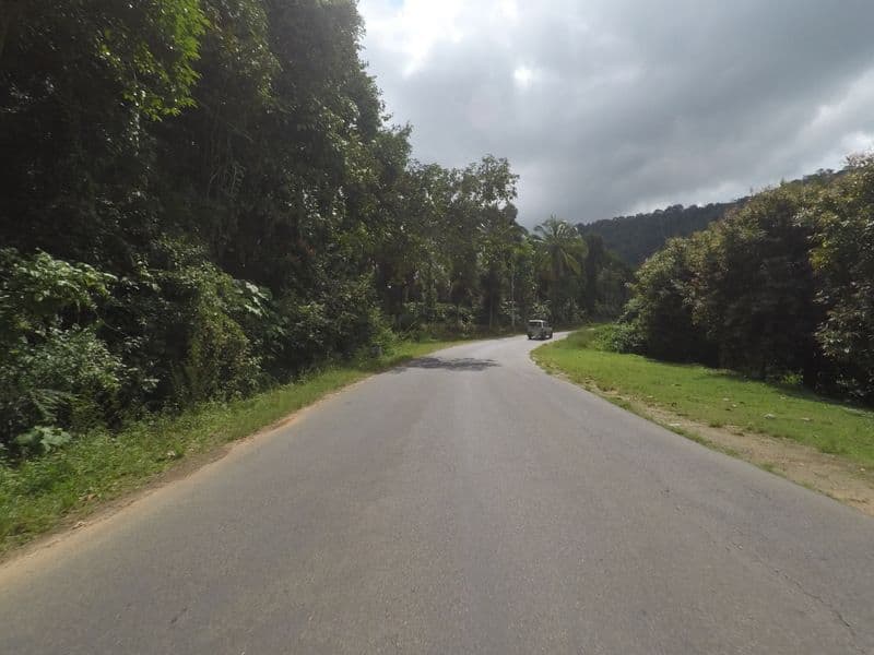 Street view near Red Hill Homestay, Virajpet — © deepak_bicycle (CC BY-SA · Mapillary)