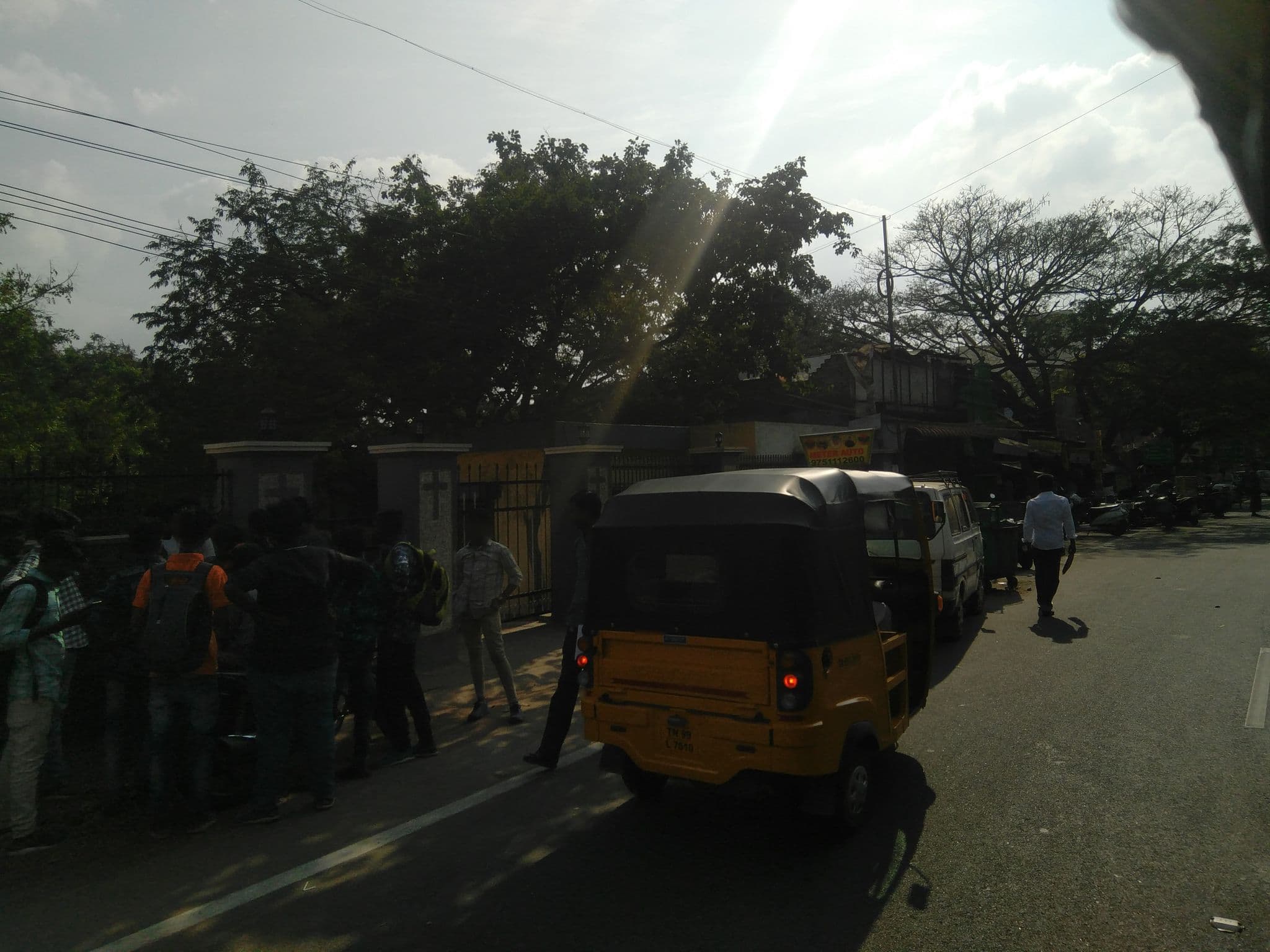 Street view near Metro Park Inn, Coimbatore — © naveenmtp (CC BY-SA · Mapillary)