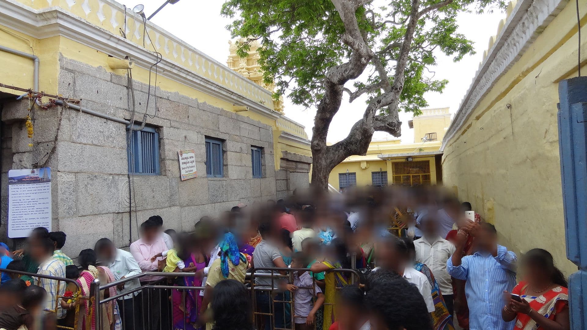 Street view near Rajendra Vilas Palace Hotel, Mysuru — © aloksharma (CC BY-SA · Mapillary)