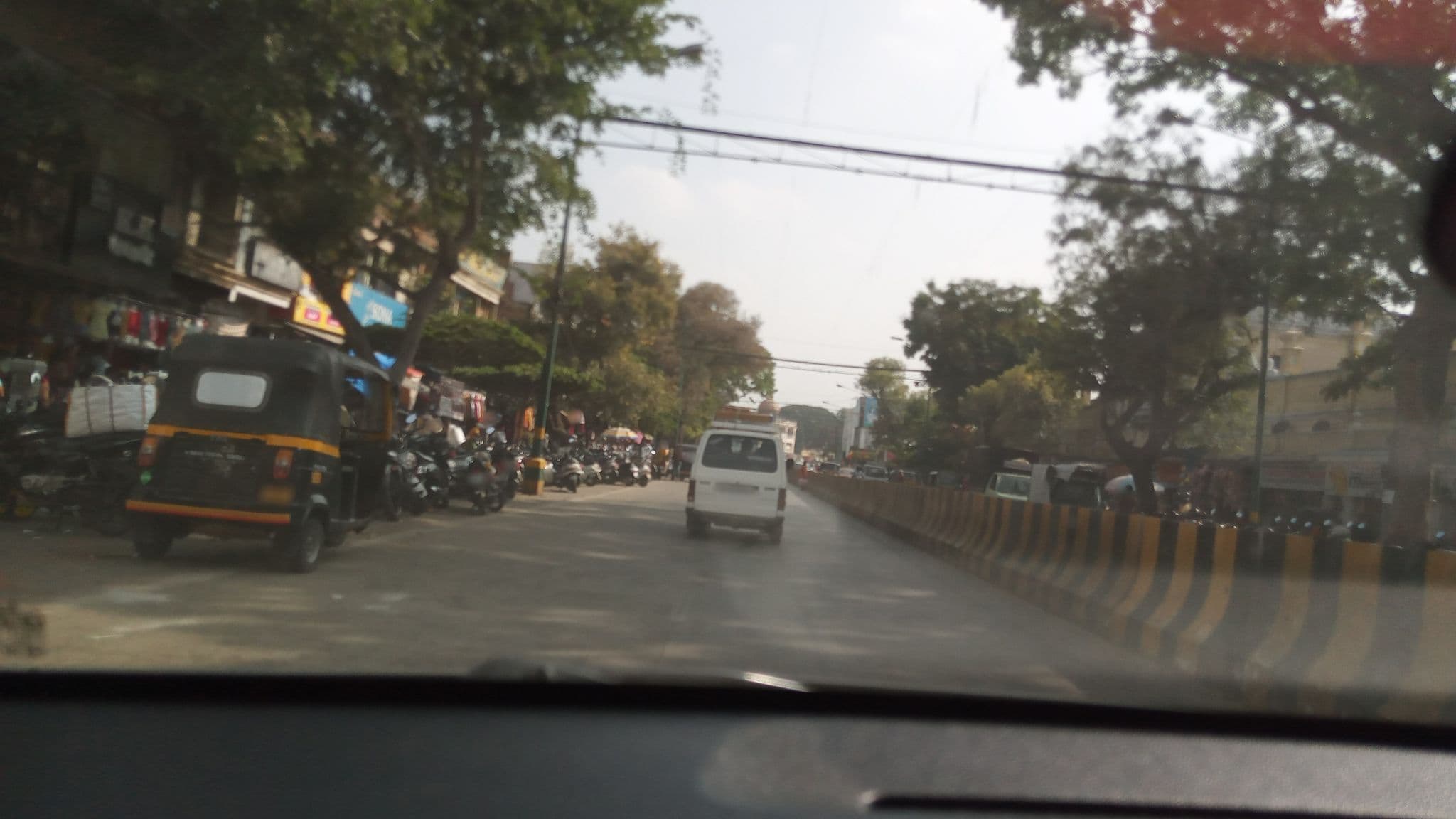 Street view near Paras Hotel, Mysuru — © pradeepbv (CC BY-SA · Mapillary)