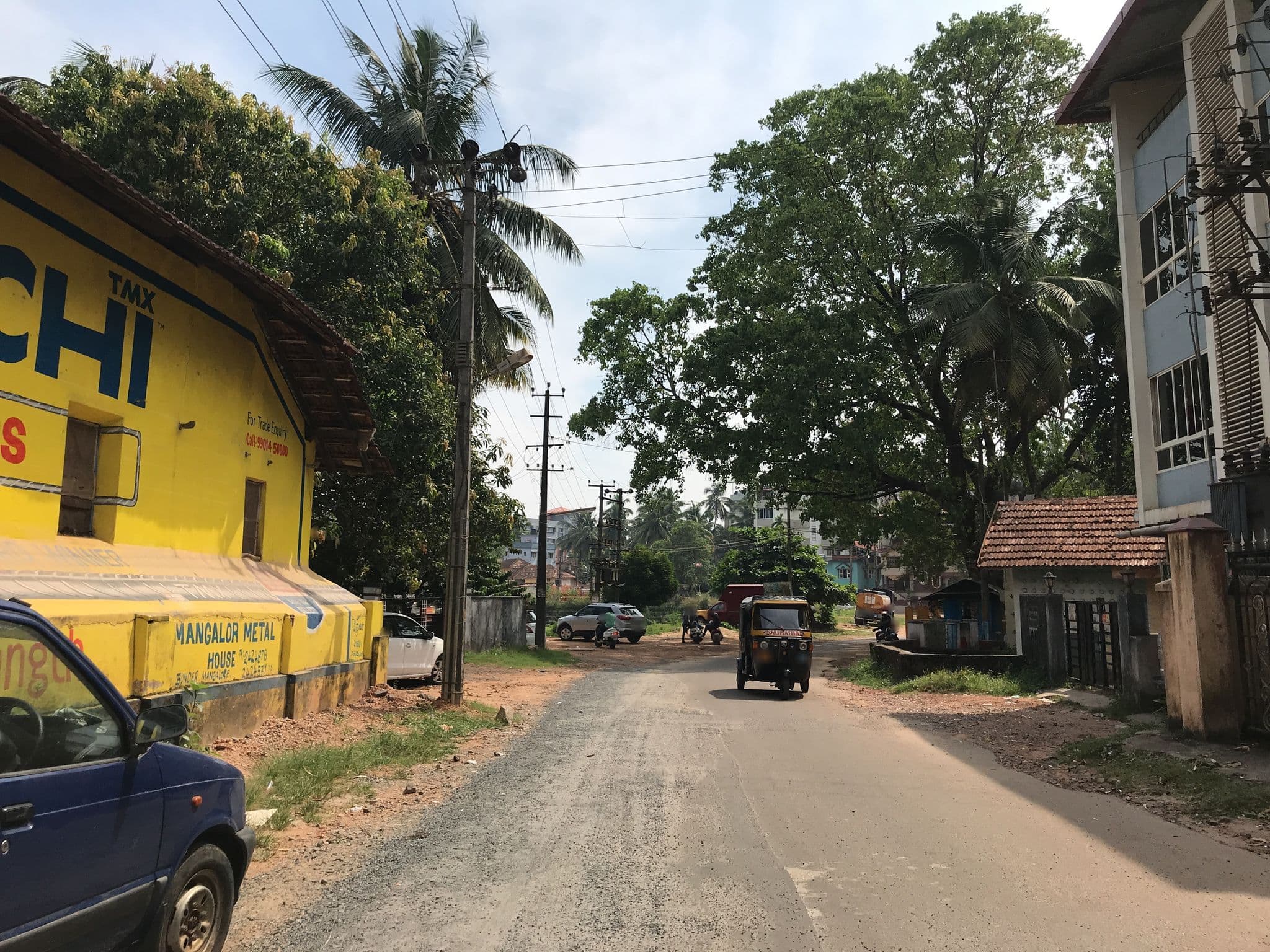 Street view near Sacred Heart Hostel, Ullal — © livableurbanism (CC BY-SA · Mapillary)