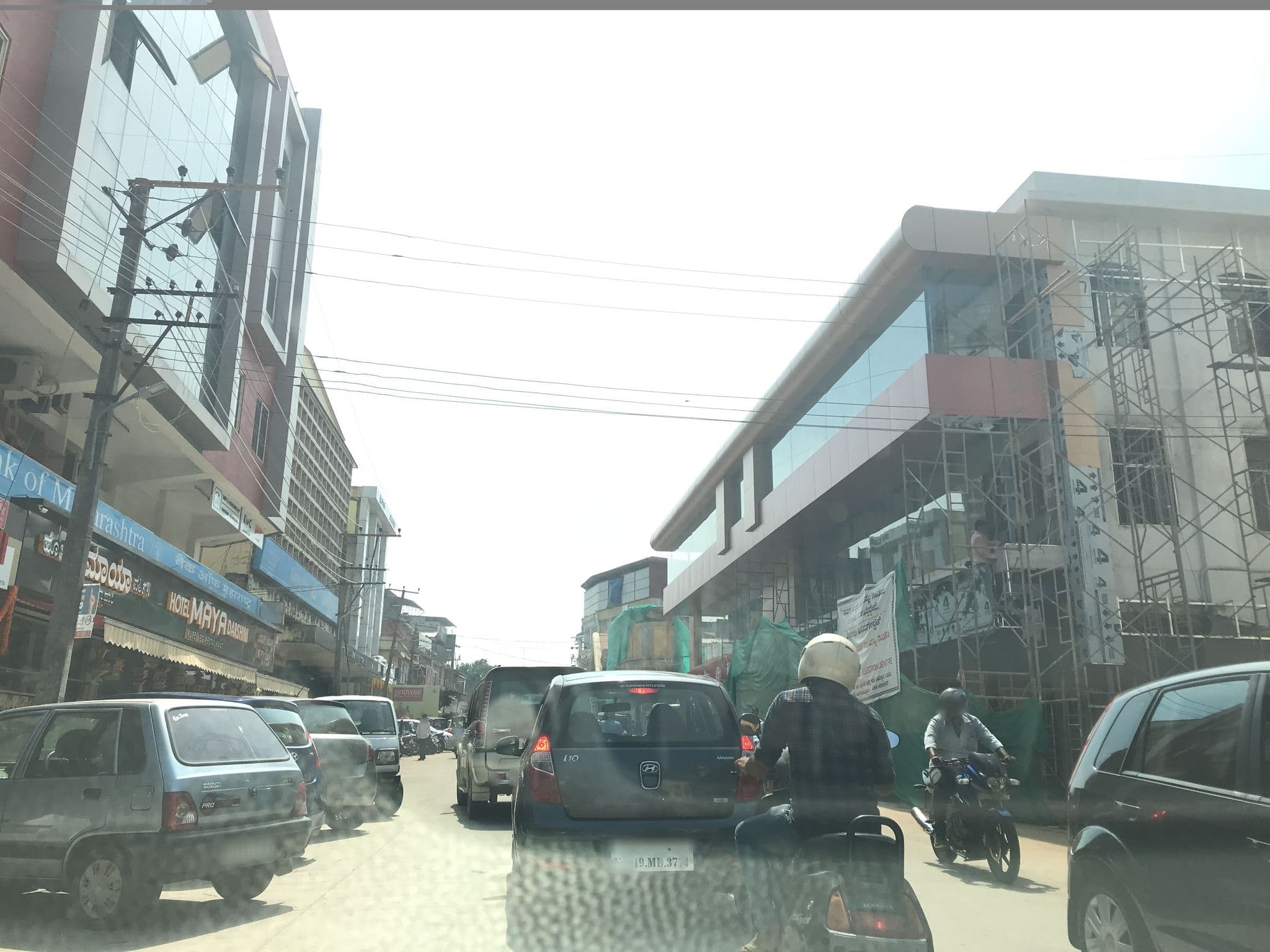 Street view near Hotel Poornaprakash, Mangaluru — © livableurbanism (CC BY-SA · Mapillary)