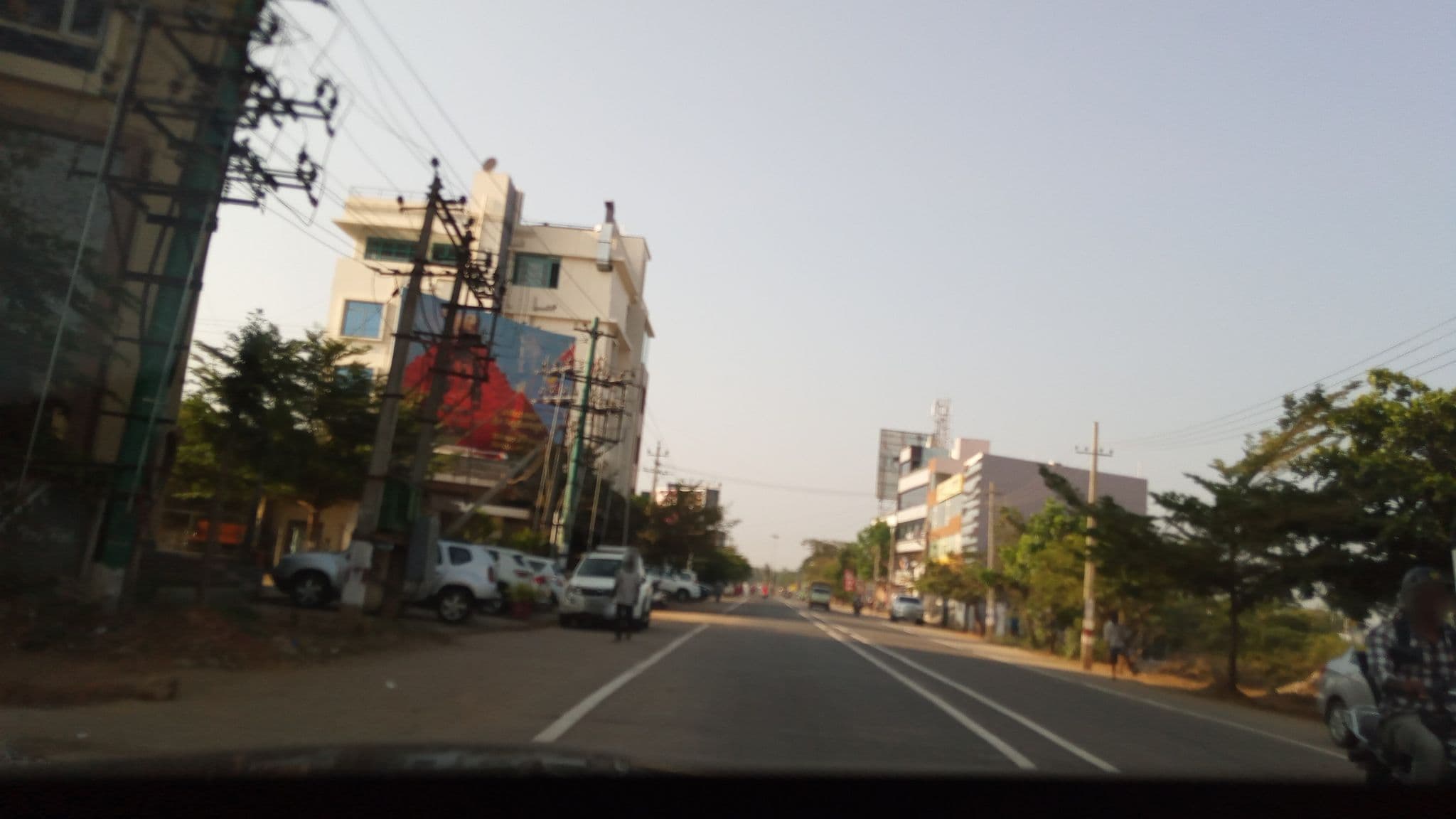 Street view near hotel sankama, Davangere — © pradeepbv (CC BY-SA · Mapillary)