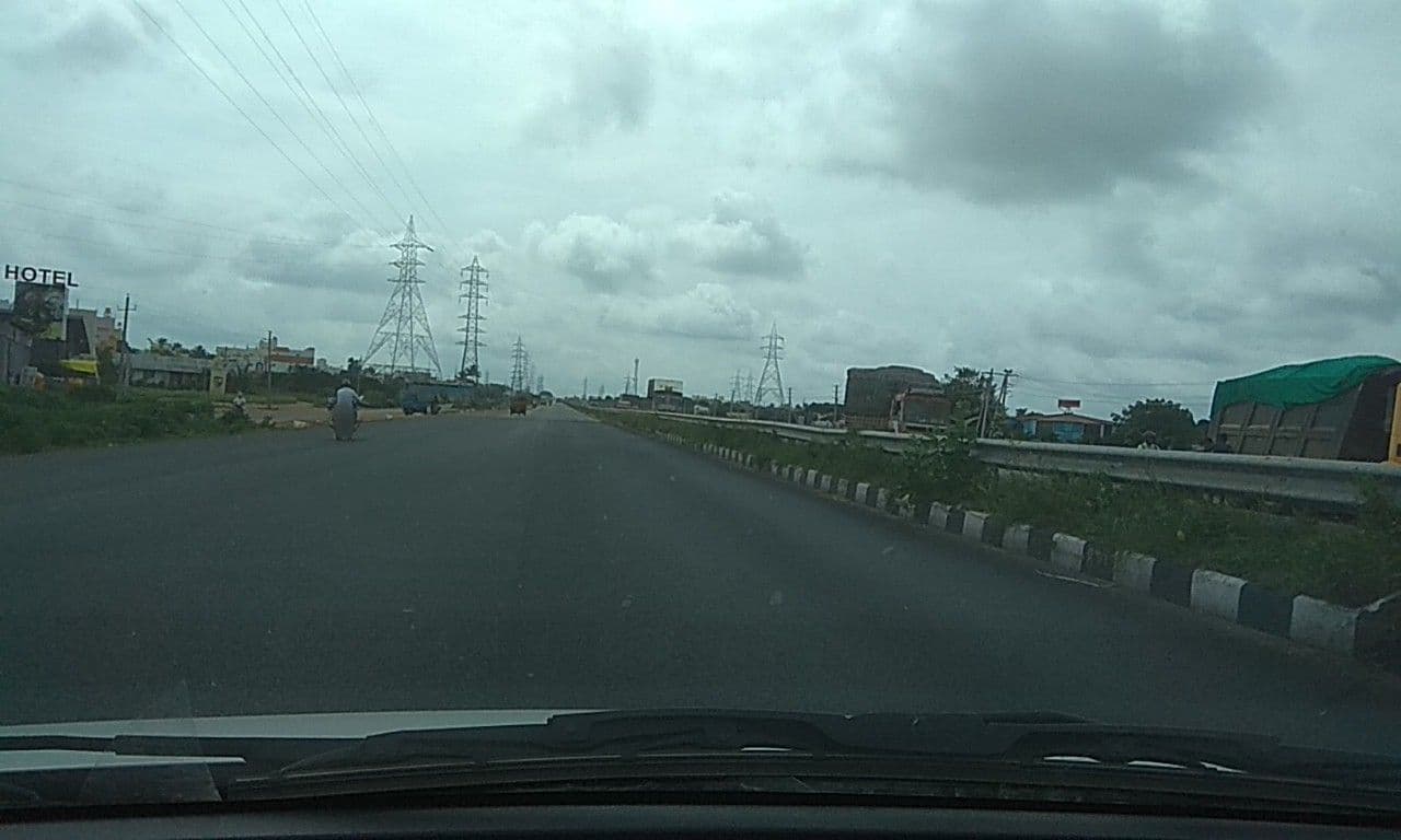 Street view near Hotel Putappa, Davangere — © natarajakaveeti (CC BY-SA · Mapillary)