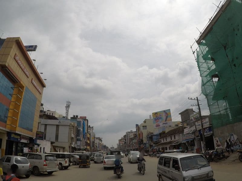 Street view near Soundarya Residency, Chikmagalūr — © deepak_bicycle (CC BY-SA · Mapillary)