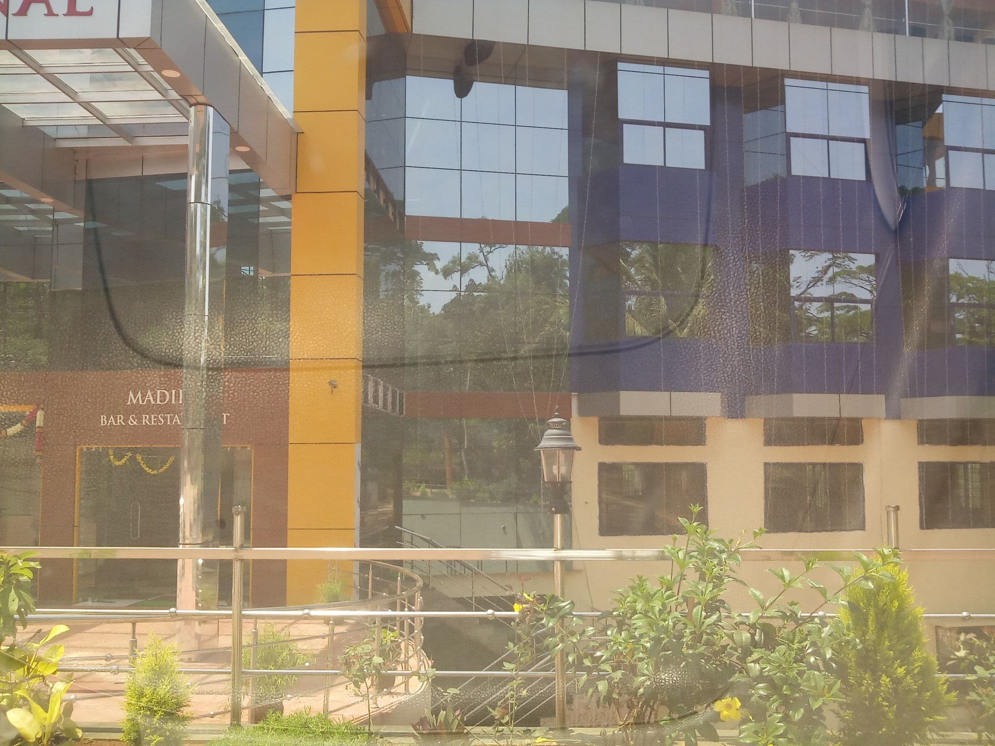 Street view near Hotel Durga International, Sakleshpur — © shravan91 (CC BY-SA · Mapillary)