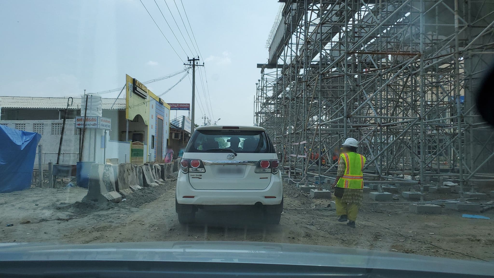 Street view near Amma Mess, Dharapuram — © jamesmarkland (CC BY-SA · Mapillary)
