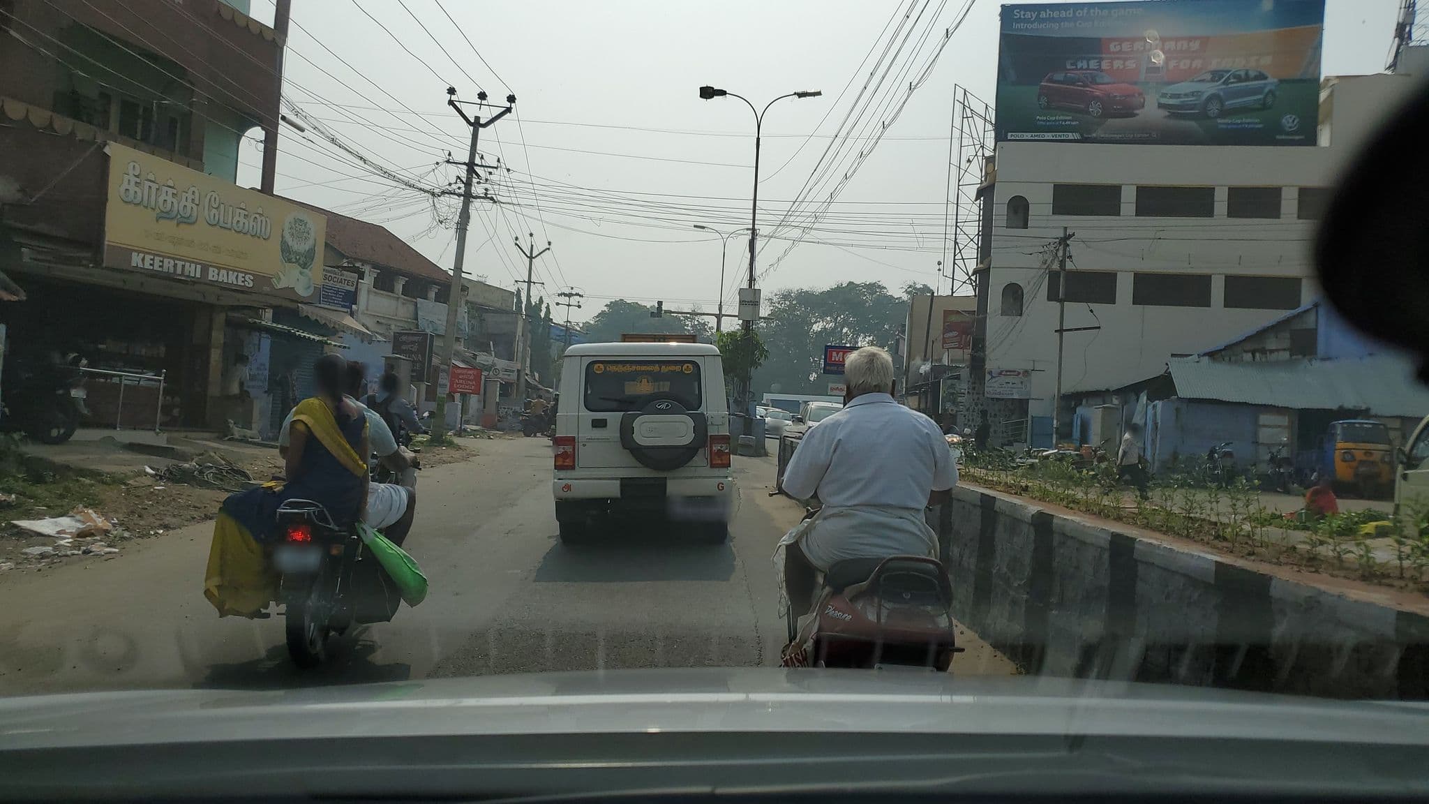 Street view near PRM Aruna Lodge, Sūrampatti — © jamesmarkland (CC BY-SA · Mapillary)