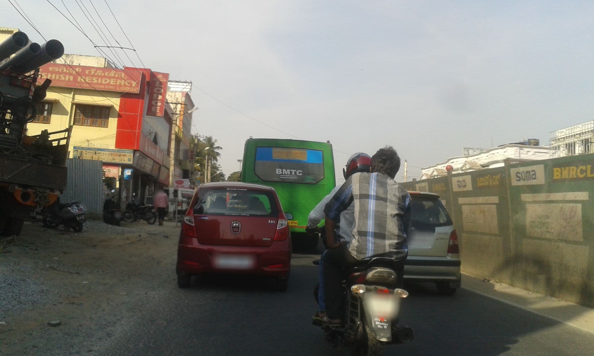 Street view near Aashish Residency, Kumbalgod — © yogi (CC BY-SA · Mapillary)