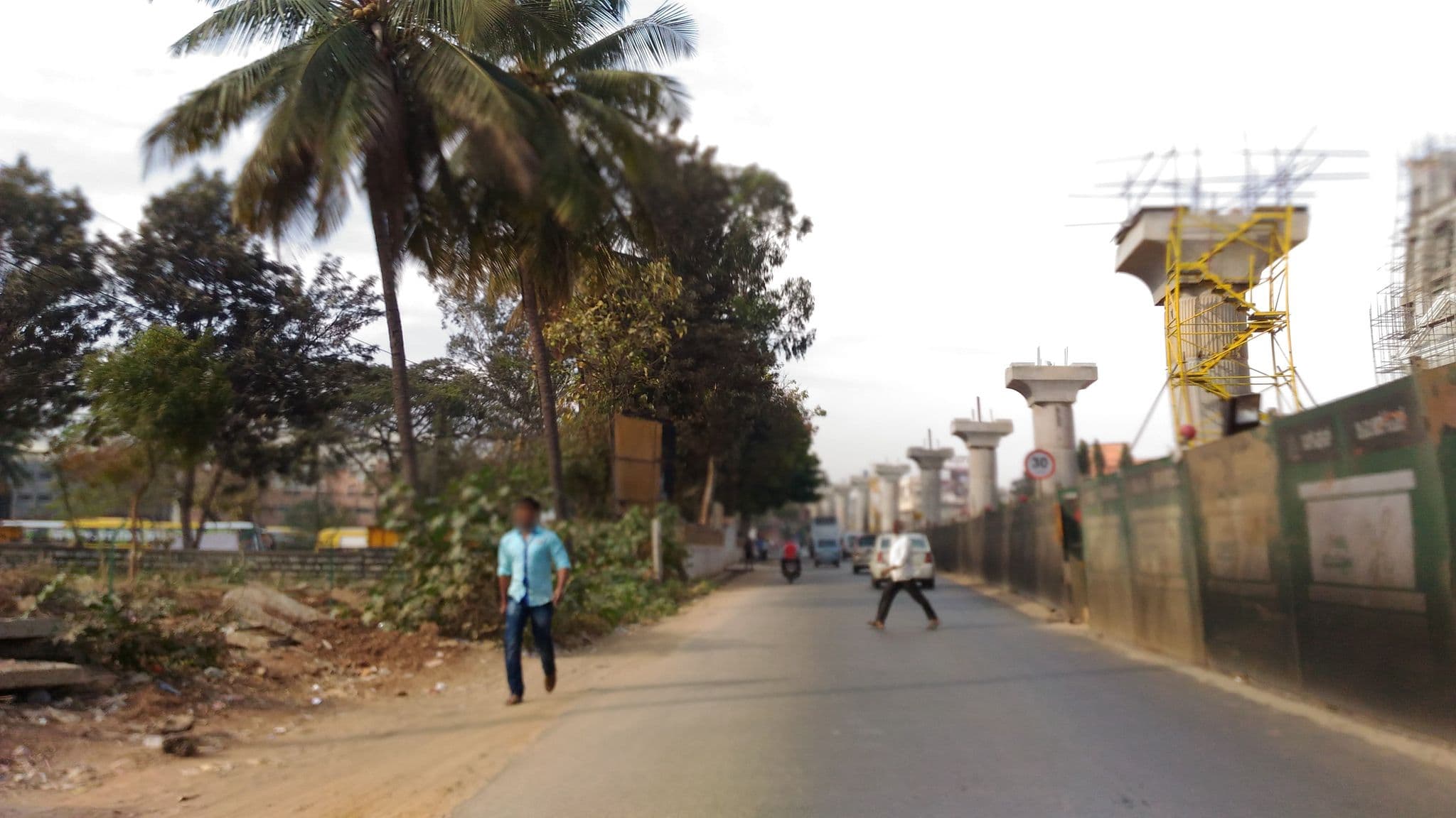 Street view near White Palace, Kumbalgod — © srividya (CC BY-SA · Mapillary)