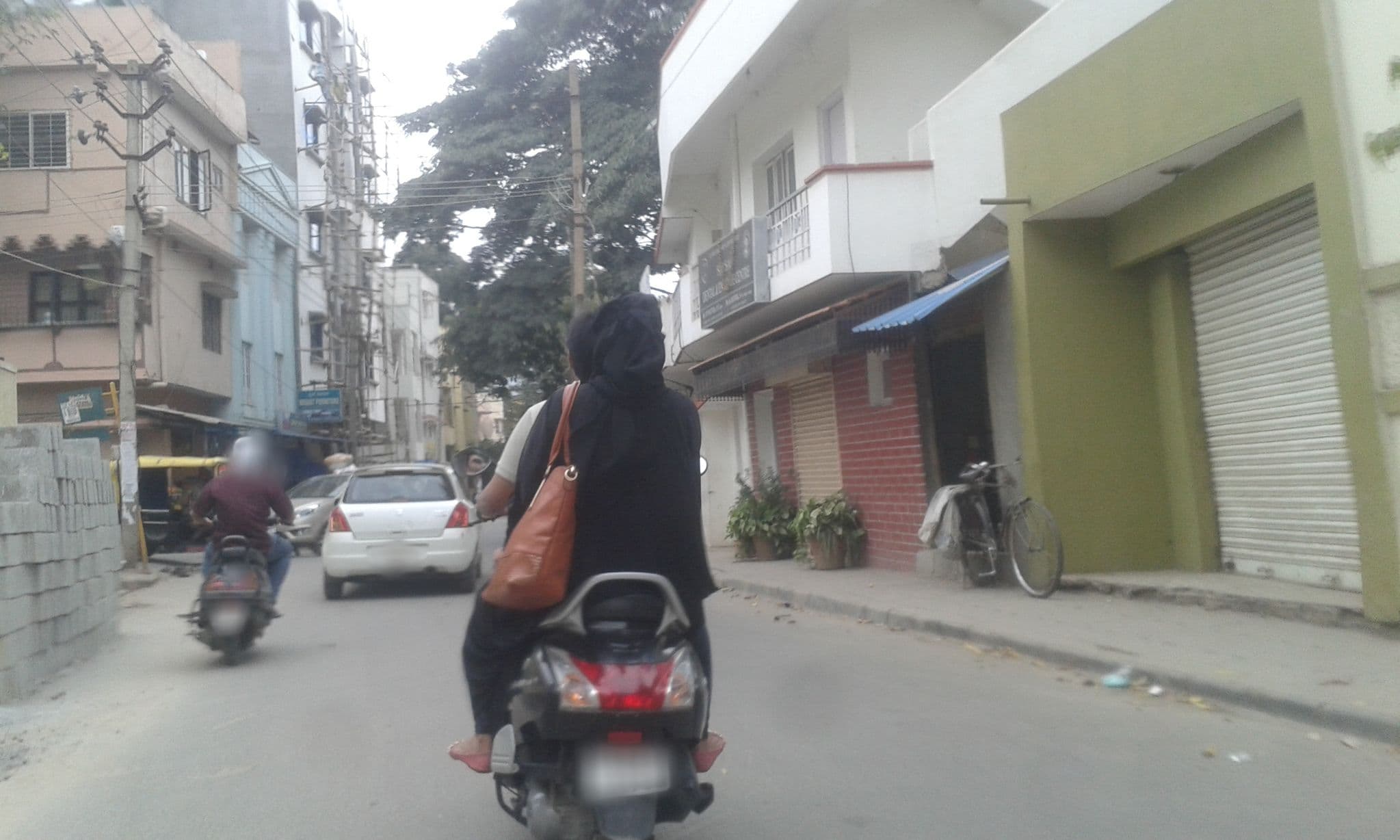 Street view near Shristi Inn, Bengaluru — © yogi (CC BY-SA · Mapillary)