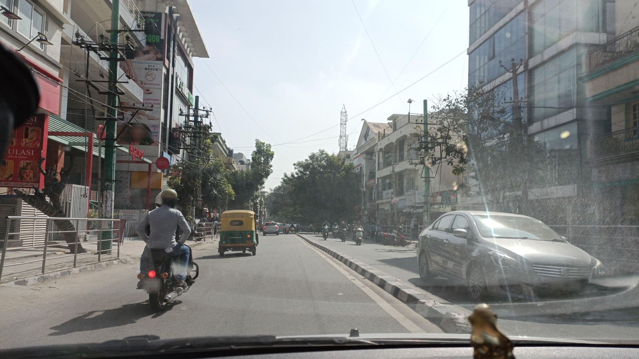 Street view near Mani's Dum Biryani, Bengaluru — © IBI (CC BY-SA · Mapillary)