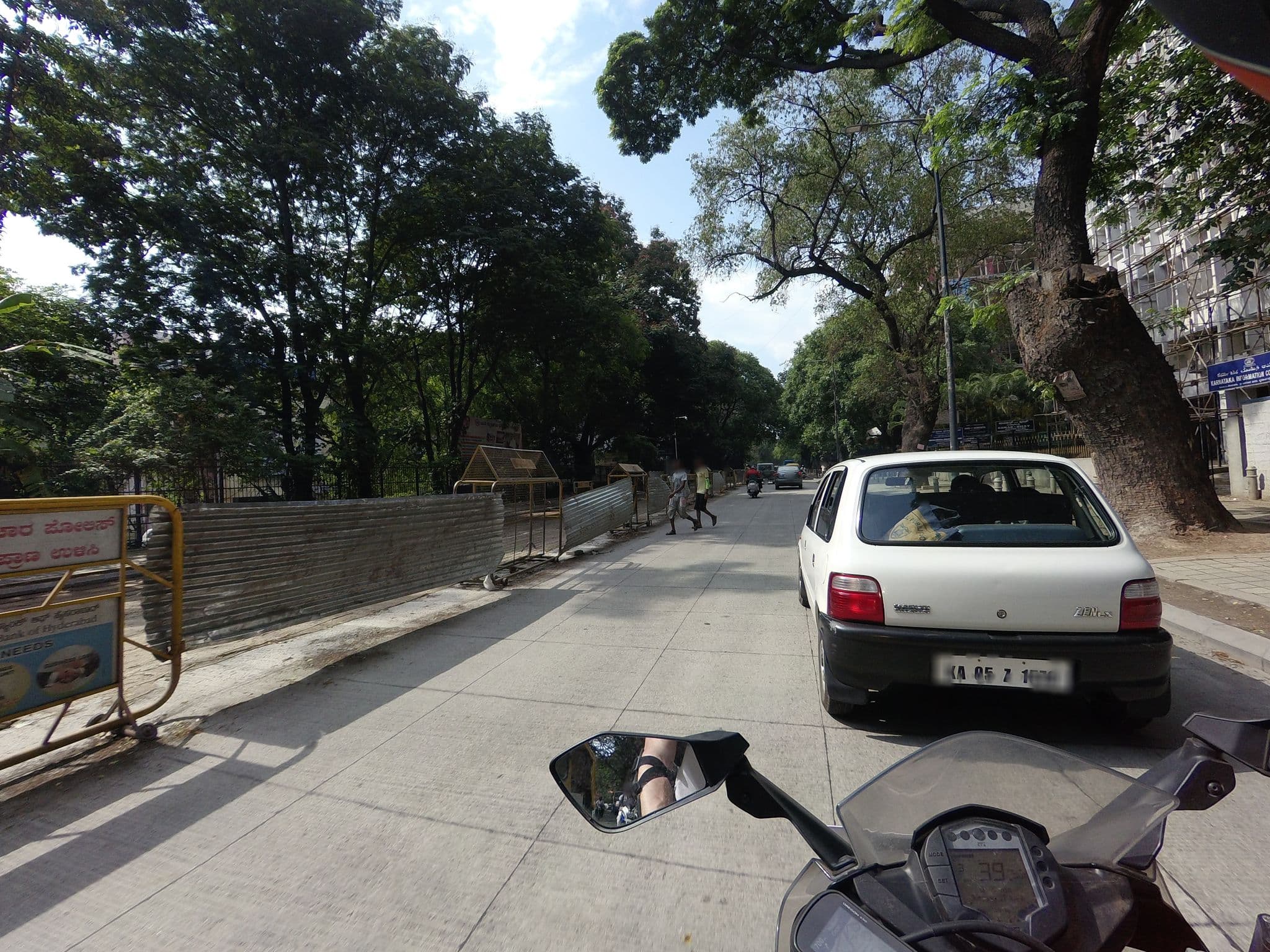 Street view near DTTC Hostel, Bengaluru — © richlv (CC BY-SA · Mapillary)