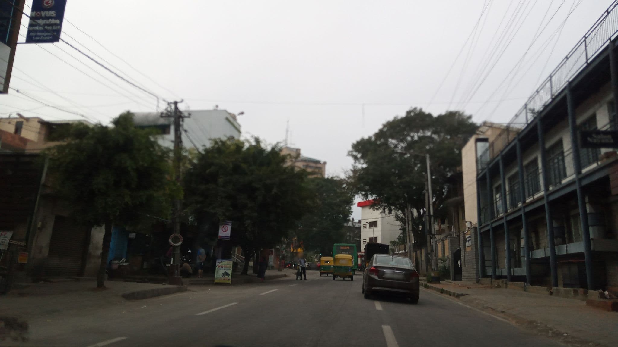 Street view near Hotel Indira Darshini, Bengaluru — © pradeepbv (CC BY-SA · Mapillary)