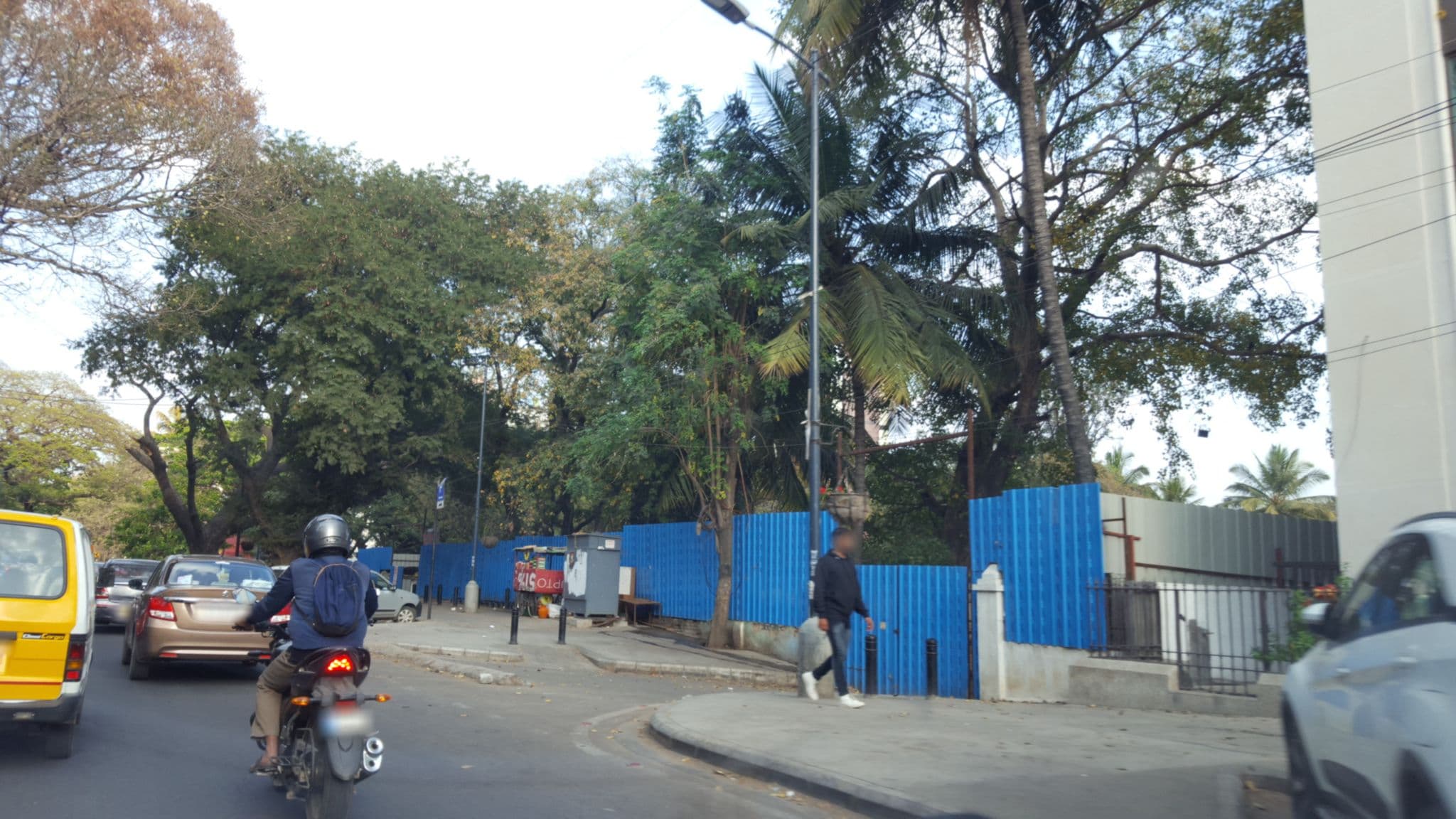 Street view near Meenal Hotel, A Boutique Hotel, Bengaluru — © jayp (CC BY-SA · Mapillary)