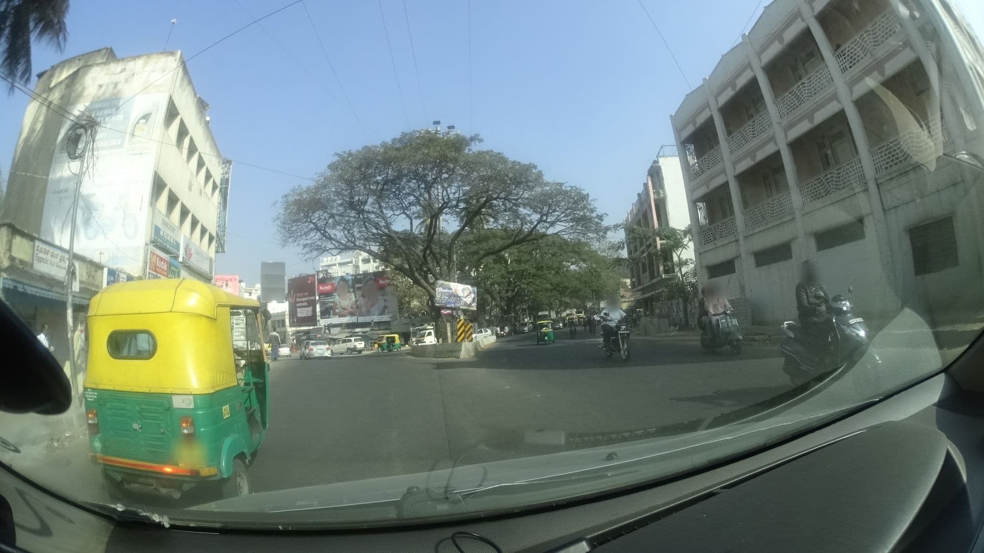 Street view near Hotel Sharan Lodge, Bengaluru — © ranjithjoy (CC BY-SA · Mapillary)