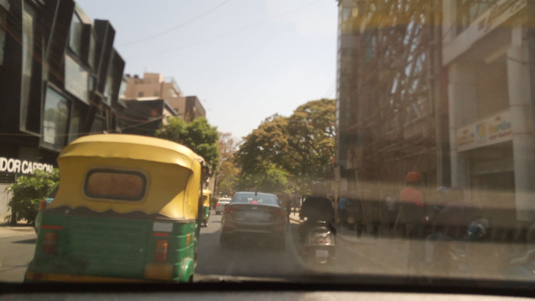 Street view near New Rainbow Business Hotel, Bengaluru — © pradeepbv (CC BY-SA · Mapillary)