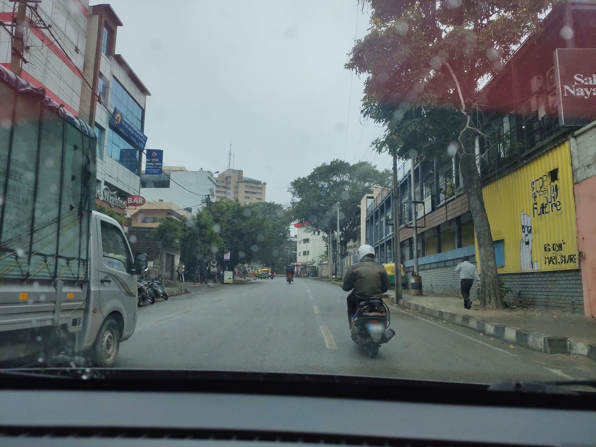 Street view near Stylotel by Jagadish, Bengaluru — © pradeepbv (CC BY-SA · Mapillary)