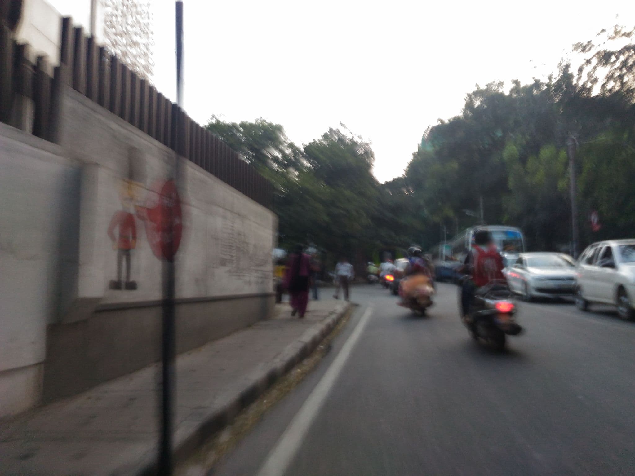 Street view near Abhishek The Hotel, Bengaluru — © yogi (CC BY-SA · Mapillary)