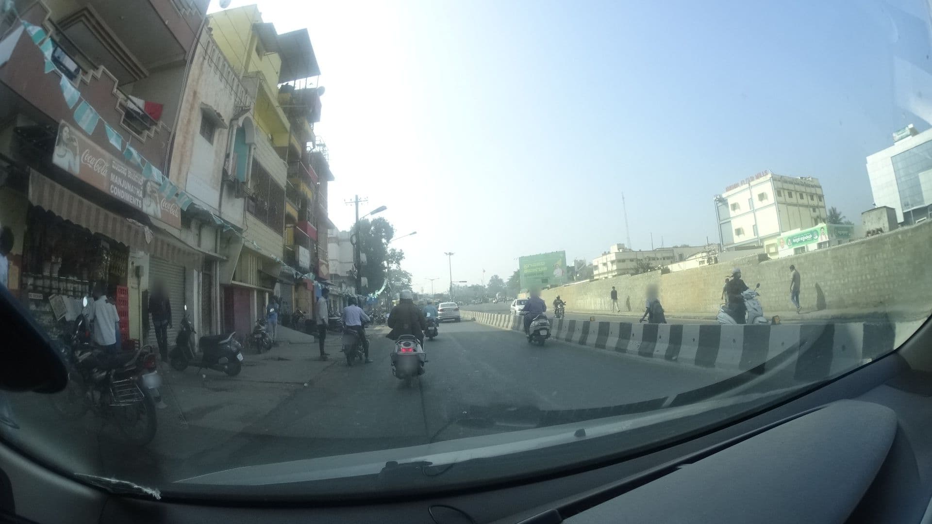 Street view near Dew Drops Hotel, Bengaluru — © ranjithjoy (CC BY-SA · Mapillary)
