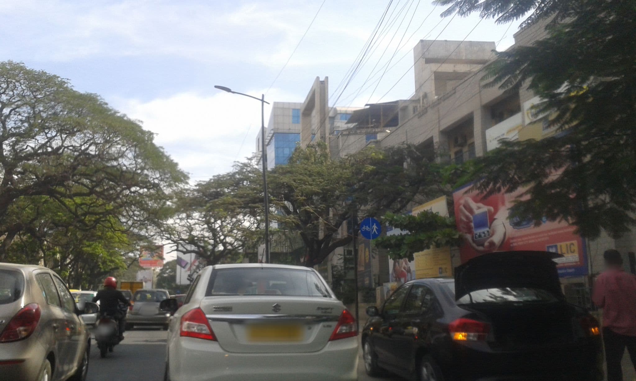 Street view near Melrose Serviced Apartment - Residency Road, Bengaluru — © yogi (CC BY-SA · Mapillary)