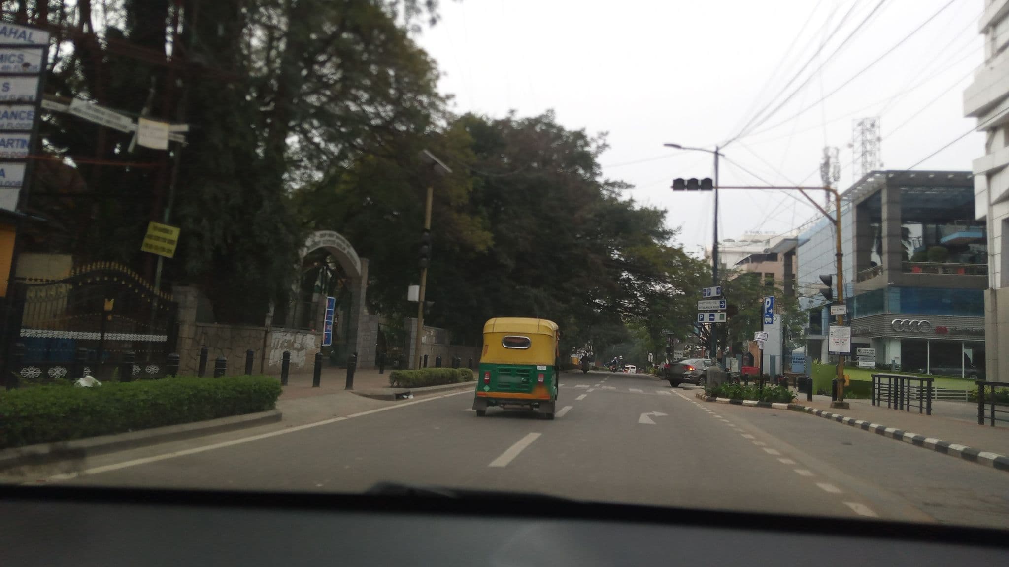 Street view near 9marks Inn, Bengaluru — © pradeepbv (CC BY-SA · Mapillary)