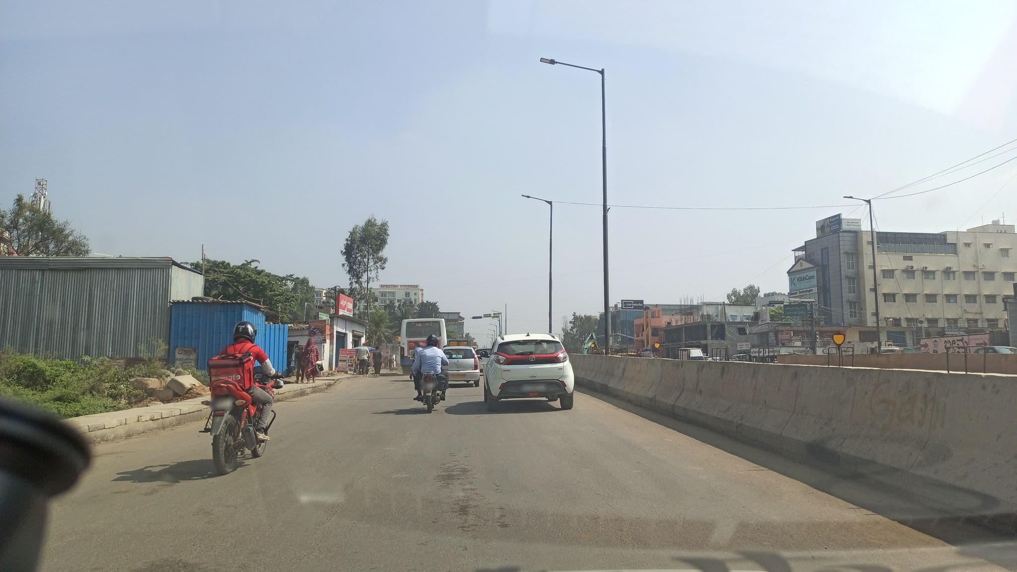 Street view near Bhagini Icon, Dommasandra — © IBI (CC BY-SA · Mapillary)