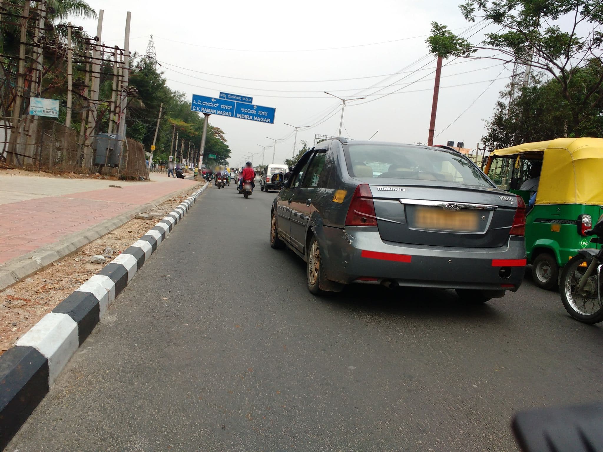 Street view near Sisters Of St John The Baptist, Bengaluru — © falc0n (CC BY-SA · Mapillary)