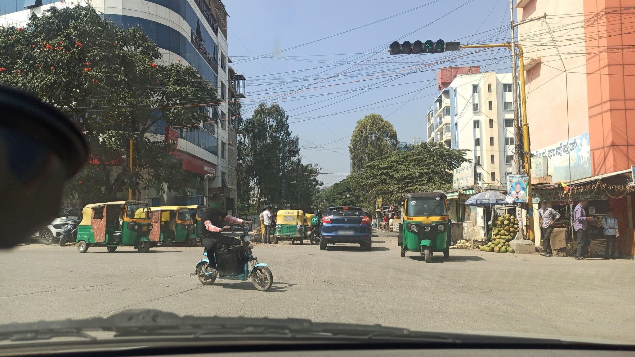 Street view near Nagarjuna Suites, Dommasandra — © IBI (CC BY-SA · Mapillary)